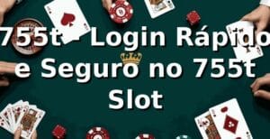 755t - Login Rápido e Seguro no 755t Slot